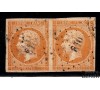 France - n° 13Ab - 10c bistre-orange - Empire - Napoléon III.