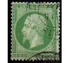 France - n°  20 - 5c vert - Napoléon III - Empire français. 